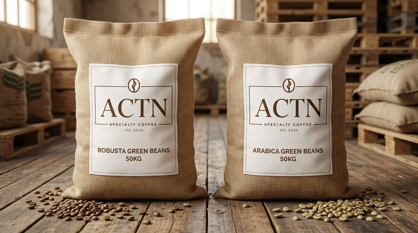 Robusta Green Bean Grade 1
